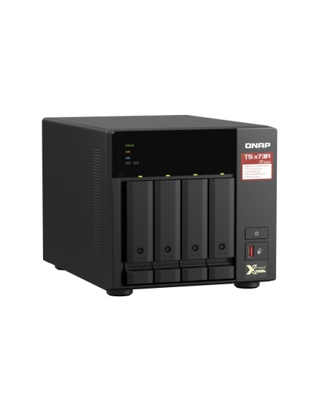 QNAP TS-473A NAS Tower Collegamento ethernet LAN Nero V1500B