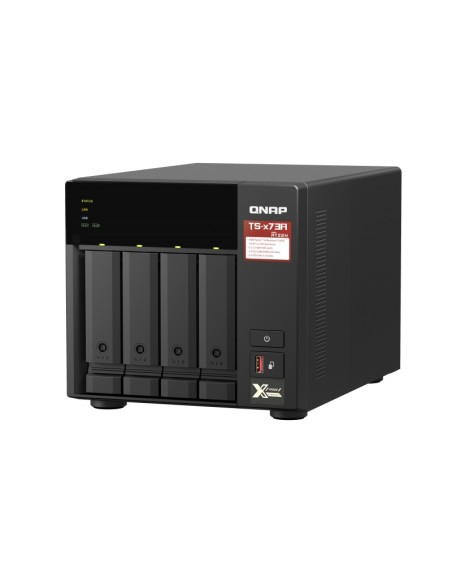 QNAP TS-473A NAS Tower Collegamento ethernet LAN Nero V1500B