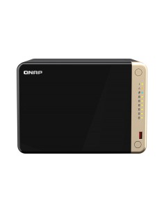 QNAP TS-664-4G server NAS e di archiviazione Tower Collegamento ethernet LAN Nero