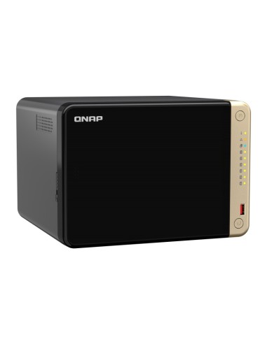 QNAP TS-664-4G server NAS e di archiviazione Tower Collegamento ethernet LAN Nero