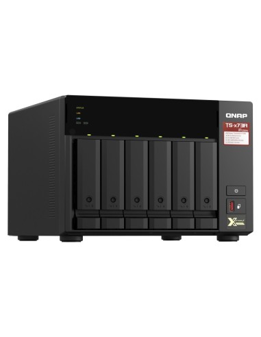 QNAP TS-673A NAS Tower Collegamento ethernet LAN Nero V1500B