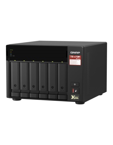 QNAP TS-673A NAS Tower Collegamento ethernet LAN Nero V1500B
