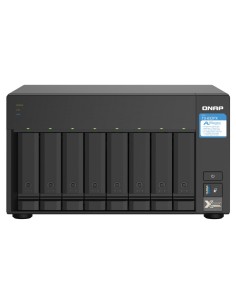 QNAP TS-832PX NAS Tower Collegamento ethernet LAN Alluminio, Nero AL324