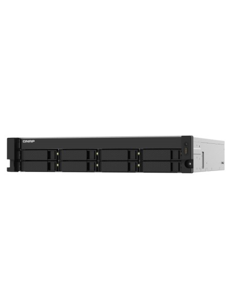 QNAP TS-832PXU NAS Armadio (2U) Collegamento ethernet LAN Alluminio, Nero AL324