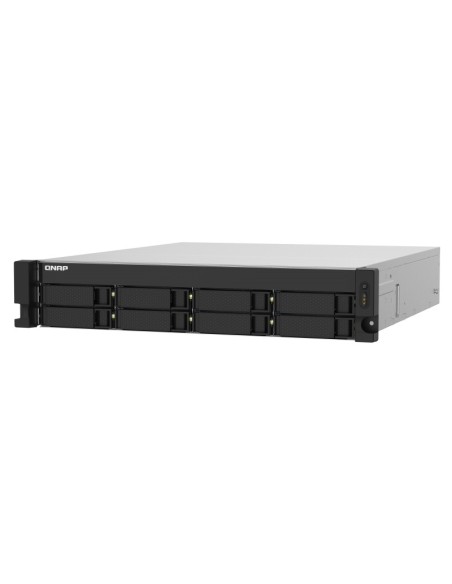 QNAP TS-832PXU NAS Armadio (2U) Collegamento ethernet LAN Alluminio, Nero AL324