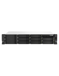 QNAP TS-864EU-RP NAS Armadio (2U) Collegamento ethernet LAN Nero