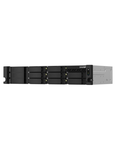 QNAP TS-864EU-RP NAS Armadio (2U) Collegamento ethernet LAN Nero