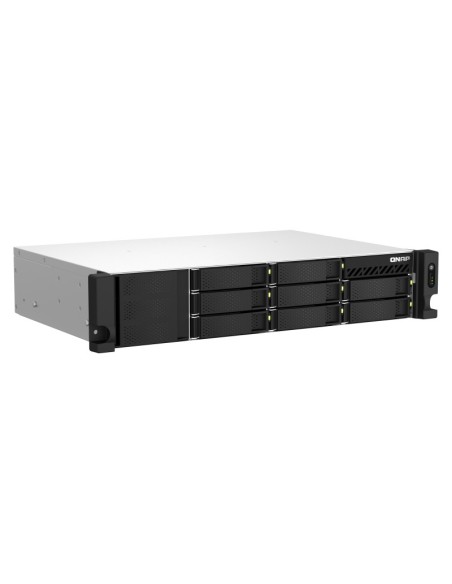 QNAP TS-864EU-RP NAS Armadio (2U) Collegamento ethernet LAN Nero