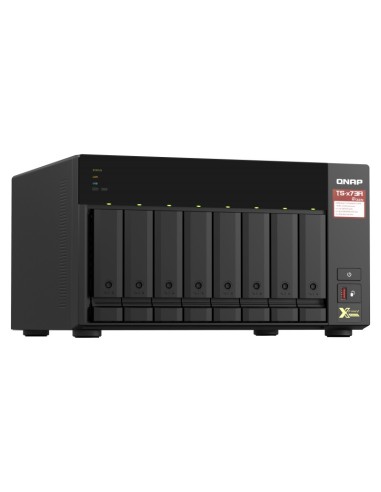 QNAP TS-873A NAS Tower Collegamento ethernet LAN Nero V1500B