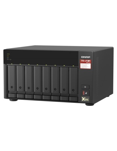 QNAP TS-873A NAS Tower Collegamento ethernet LAN Nero V1500B