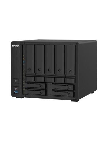 QNAP TS-932PX NAS Tower Collegamento ethernet LAN Nero Alpine AL-324
