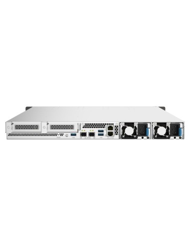 QNAP TS-h1090FU NAS Rack (1U) Collegamento ethernet LAN Nero, Grigio 7232P