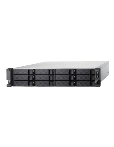 QNAP TS-h1277XU-RP NAS Armadio (2U) Collegamento ethernet LAN Nero, Grigio 3700X
