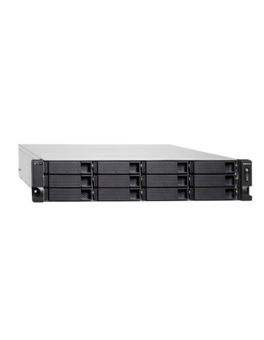 QNAP TS-h1277XU-RP NAS Armadio (2U) Collegamento ethernet LAN Nero, Grigio 3700X