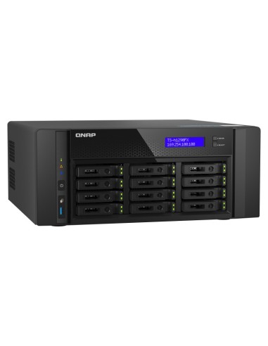 QNAP TS-h1290FX NAS Tower Collegamento ethernet LAN Nero 7232P