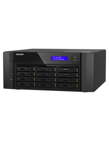 QNAP TS-h1290FX NAS Tower Collegamento ethernet LAN Nero 7232P