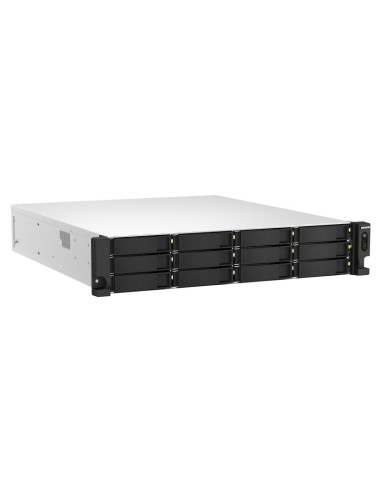 QNAP TS-h1887XU-RP NAS Armadio (2U) Collegamento ethernet LAN Nero, Bianco E-2334
