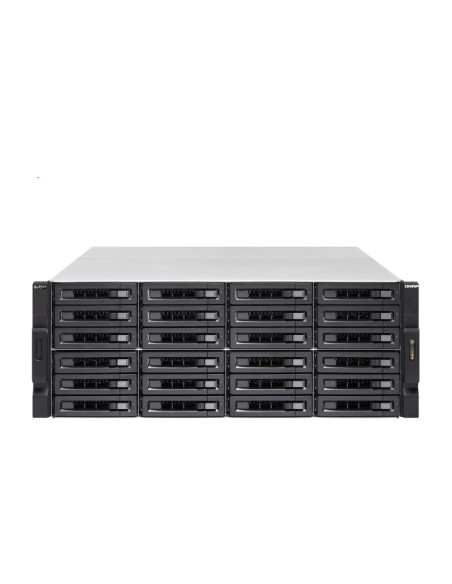 QNAP TS-h2477XU-RP NAS Armadio (4U) Collegamento ethernet LAN Nero 3700X
