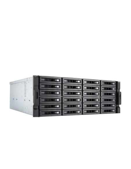 QNAP TS-h2477XU-RP NAS Armadio (4U) Collegamento ethernet LAN Nero 3700X