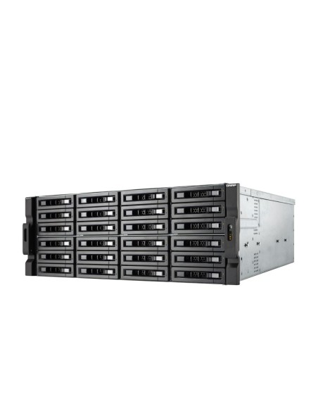 QNAP TS-h2477XU-RP NAS Armadio (4U) Collegamento ethernet LAN Nero 3700X