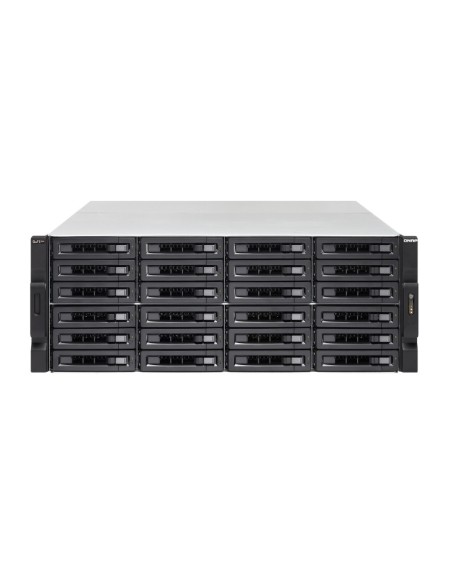 QNAP TS-h2483XU-RP NAS Armadio (4U) Collegamento ethernet LAN Nero E-2136