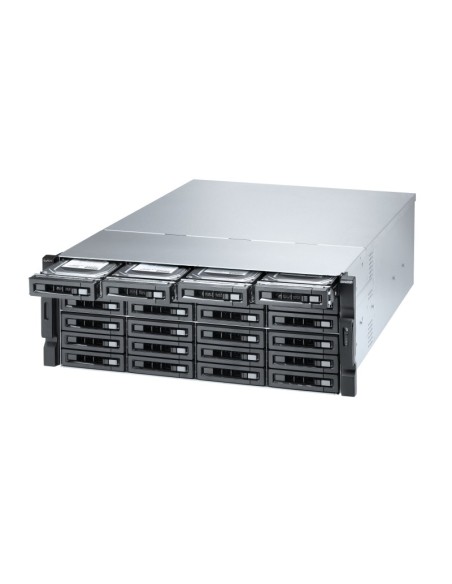 QNAP TS-h2483XU-RP NAS Armadio (4U) Collegamento ethernet LAN Nero E-2136