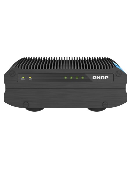QNAP TS-I410X NAS Tower Collegamento ethernet LAN Nero x6425E