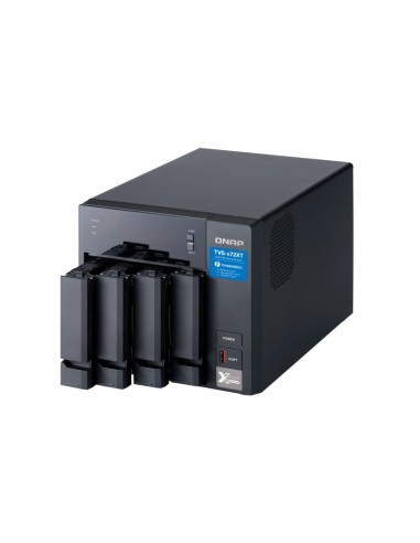 QNAP TVS-472XT NAS Tower Collegamento ethernet LAN Nero