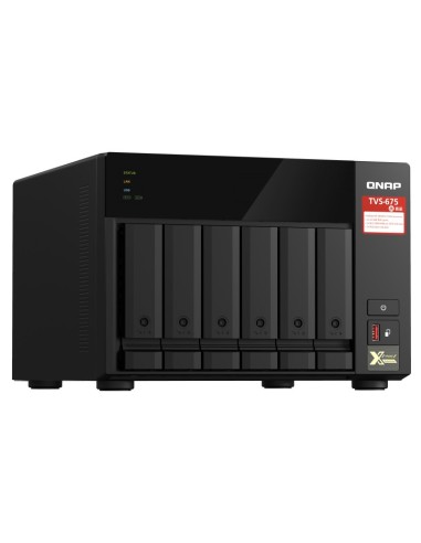 QNAP TVS-675 NAS Tower Collegamento ethernet LAN Nero KX-U6580