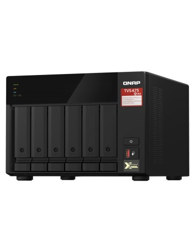 QNAP TVS-675 NAS Tower Collegamento ethernet LAN Nero KX-U6580