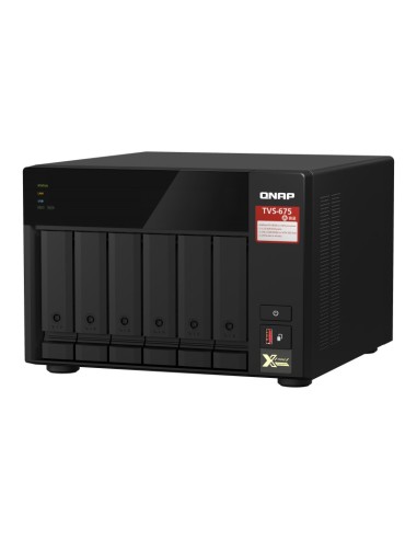 QNAP TVS-675 NAS Tower Collegamento ethernet LAN Nero KX-U6580