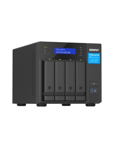 QNAP TVS-H474 NAS Tower Collegamento ethernet LAN Nero G7400