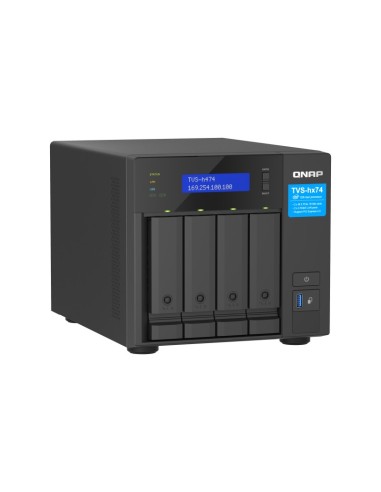 QNAP TVS-H474 NAS Tower Collegamento ethernet LAN Nero G7400
