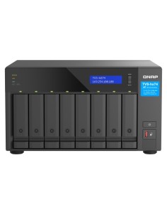 QNAP TVS-h874 NAS Tower Collegamento ethernet LAN Nero i5-12400