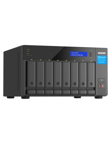 QNAP TVS-h874 NAS Tower Collegamento ethernet LAN Nero i5-12400