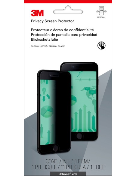 3M Pellicola protettiva Privacy per Apple® iPhone® 6 6S 7