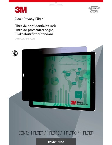 3M Filtro Privacy per Apple® iPad Pro® - modalità orizzontale