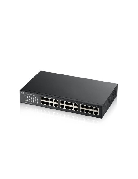 Zyxel GS1100-24E Non gestito Gigabit Ethernet (10 100 1000) Nero