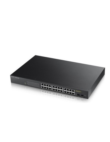 Zyxel GS1900-24HP Gestito Gigabit Ethernet (10 100 1000) 1U Nero