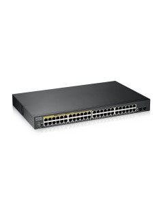 Zyxel GS1900-48HPv2 Gestito L2 Gigabit Ethernet (10 100 1000) Supporto Power over Ethernet (PoE) Nero 2