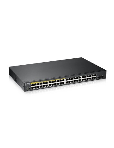 Zyxel GS1900-48HPv2 Gestito L2 Gigabit Ethernet (10 100 1000) Supporto Power over Ethernet (PoE) Nero
