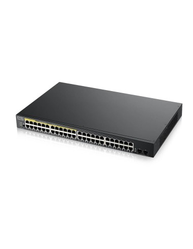 Zyxel GS1900-48HPv2 Gestito L2 Gigabit Ethernet (10 100 1000) Supporto Power over Ethernet (PoE) Nero