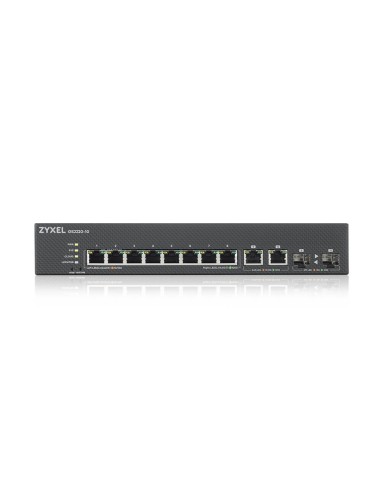 Zyxel GS2220-10-EU0101F switch di rete Gestito L2 Gigabit Ethernet (10 100 1000) Nero