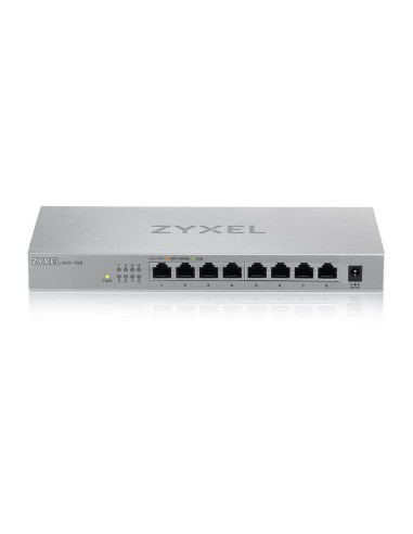 Zyxel MG-108 Non gestito 2.5G Ethernet (100 1000 2500) Acciaio