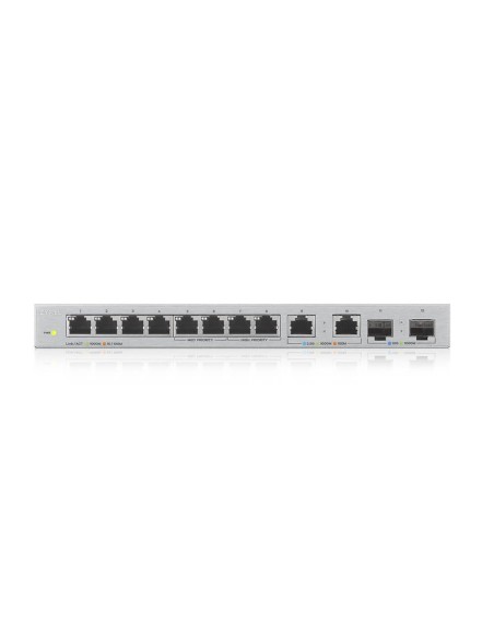 Zyxel XGS1010-12-ZZ0101F switch di rete Non gestito Gigabit Ethernet (10 100 1000) Grigio
