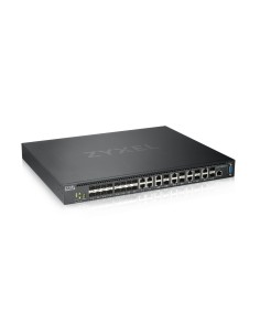 Zyxel XS3800-28 Gestito L2+ 10G Ethernet (100 1000 10000) Nero