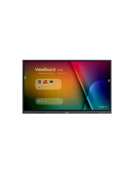 Viewsonic IFP6532 visualizzatore di messaggi Pannello piatto interattivo 165,1 cm (65") 350 cd m² 4K Ultra HD Nero Touch screen
