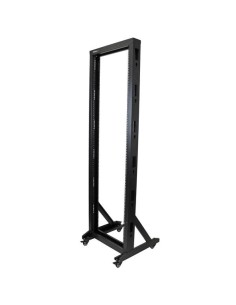 StarTech.com Armadio Server Rack con 2 staffe a Telaio Aperto 42U con ruote orientabili