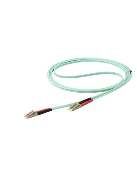 StarTech.com Cavo Fibra Ottica patch Multimodale LC a LC Duplex 50 125 OM4 - 15m