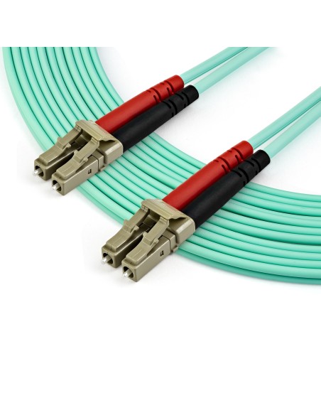 StarTech.com Cavo Fibra Ottica patch Multimodale LC a LC Duplex 50 125 OM4 - 7m